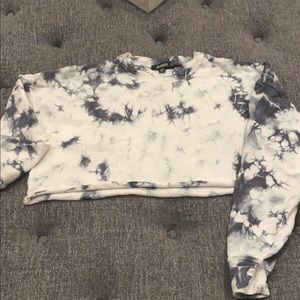 Tie die Crop top